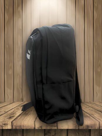 Sleek Black Puma Backpack